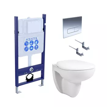 Унитаз с инсталляцией Акватек Каир Set 14-016