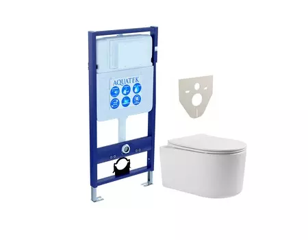 Унитаз с инсталляцией Акватек SET AQUATEK Мия