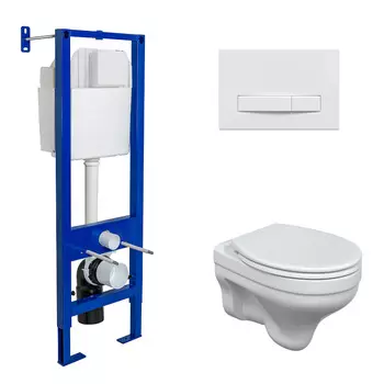 Унитаз с инсталляцией Berges Аtom Line 042435