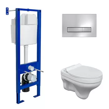 Унитаз с инсталляцией Berges Аtom Line 042443