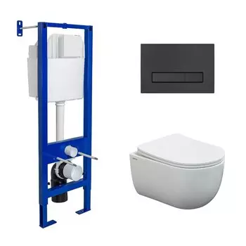 Унитаз с инсталляцией Berges Аtom Line 043306