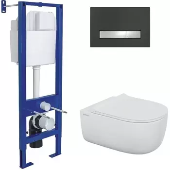 Унитаз с инсталляцией Berges Atom Line 043370