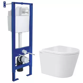 Унитаз с инсталляцией Berges Atom Line 043381