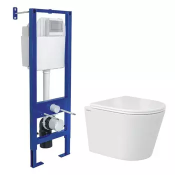 Унитаз с инсталляцией Berges Atom Line 043384