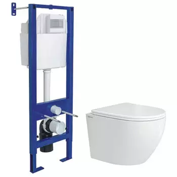 Унитаз с инсталляцией Berges Atom Line 043395