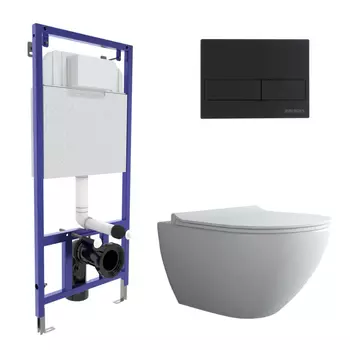 Унитаз с инсталляцией Berges Novum525 043246