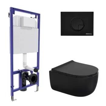 Унитаз с инсталляцией Berges Novum525 045225