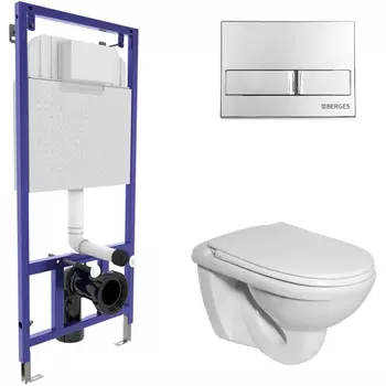 Унитаз с инсталляцией Berges Novum 042415