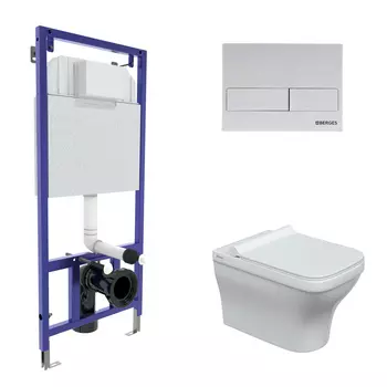 Унитаз с инсталляцией Berges Novum 042455