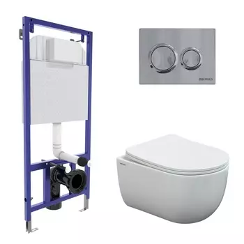 Унитаз с инсталляцией Berges Novum 043241