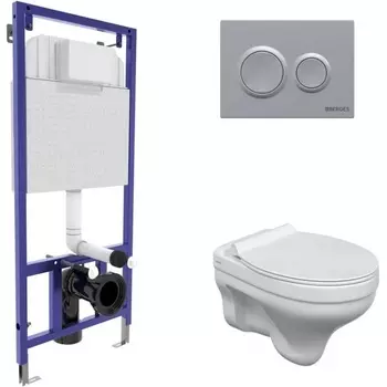 Унитаз с инсталляцией Berges Novum 043317