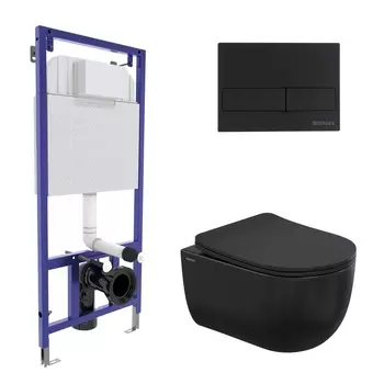 Унитаз с инсталляцией Berges Novum 043324