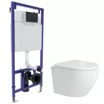 Унитаз с инсталляцией Berges Novum 043390