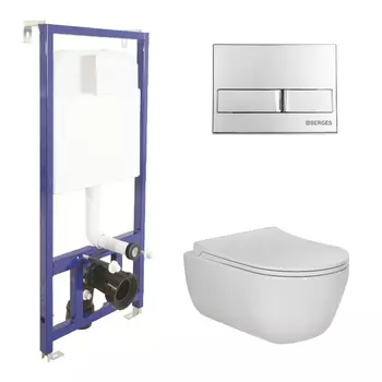 Унитаз с инсталляцией Berges Wasserhaus Novum 047213