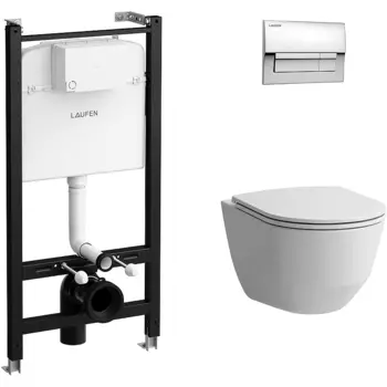 Унитаз с инсталляцией Laufen Pro Z.RU93.0.761.5