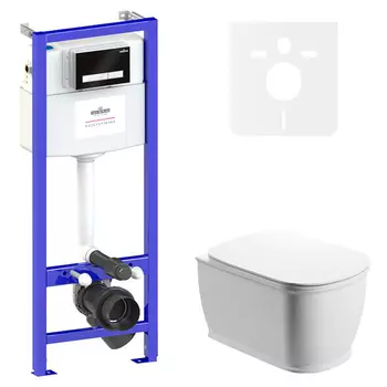 Унитаз с инсталляцией Lavinia Boho Bell Pro 75110004