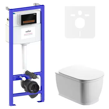 Унитаз с инсталляцией Lavinia Boho Bell Pro 75110005