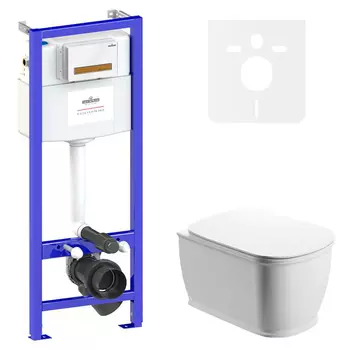 Унитаз с инсталляцией Lavinia Boho Bell Pro 75110006