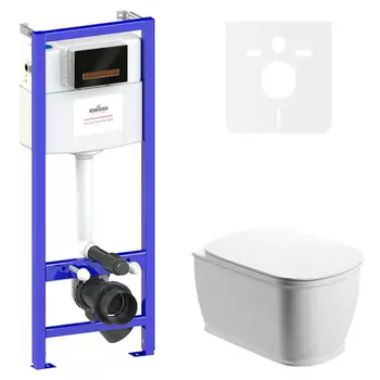 Унитаз с инсталляцией Lavinia Boho Bell Pro 75110008