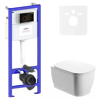 Унитаз с инсталляцией Lavinia Boho Bell Pro 75110012