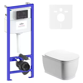 Унитаз с инсталляцией Lavinia Boho Bell Pro 75110014