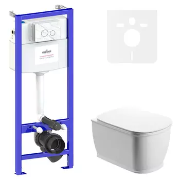 Унитаз с инсталляцией Lavinia Boho Bell Pro 75110017