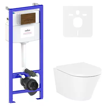 Унитаз с инсталляцией Lavinia Boho Biore 75110137