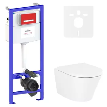 Унитаз с инсталляцией Lavinia Boho Biore 75110138