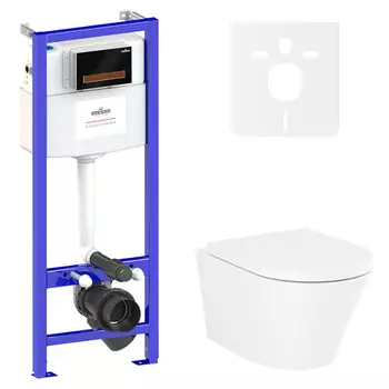 Унитаз с инсталляцией Lavinia Boho Biore 75110141