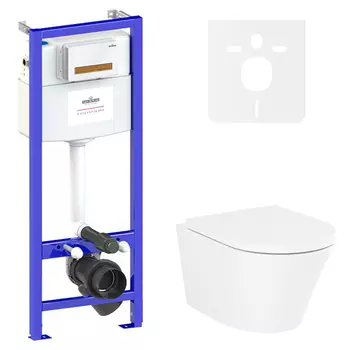 Унитаз с инсталляцией Lavinia Boho Biore 75110142