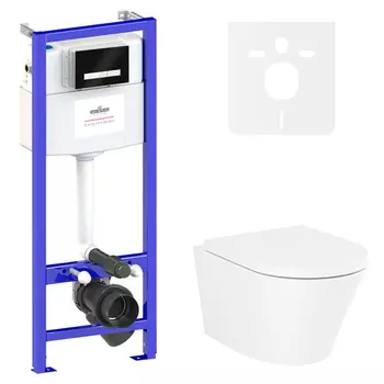 Унитаз с инсталляцией Lavinia Boho Biore 75110143