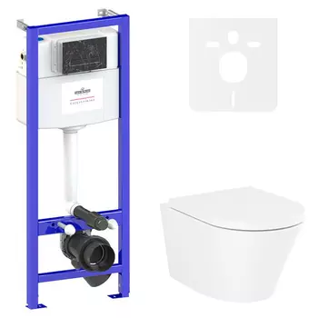 Унитаз с инсталляцией Lavinia Boho Biore 75110150