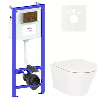 Унитаз с инсталляцией Lavinia Boho Biore 75110171