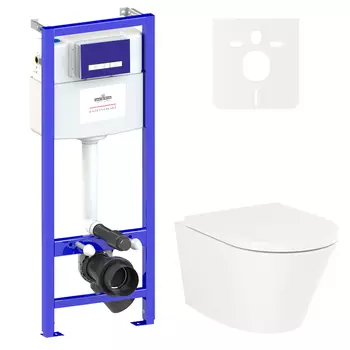 Унитаз с инсталляцией Lavinia Boho Biore 75110173