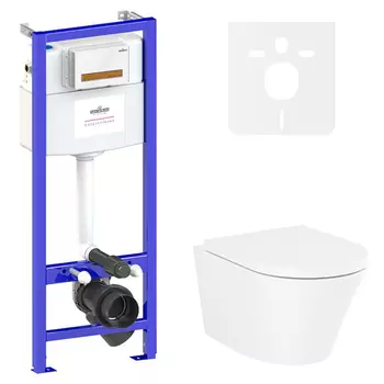 Унитаз с инсталляцией Lavinia Boho Biore 75110176