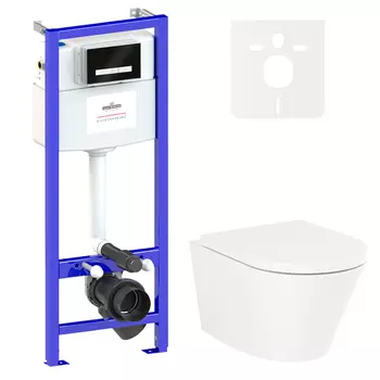 Унитаз с инсталляцией Lavinia Boho Biore 75110177