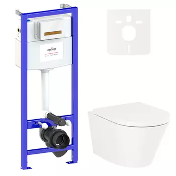 Унитаз с инсталляцией Lavinia Boho Biore 75110179