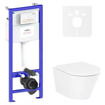 Унитаз с инсталляцией Lavinia Boho Biore 75110181