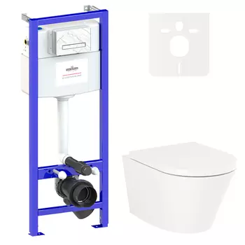 Унитаз с инсталляцией Lavinia Boho Biore 75110186