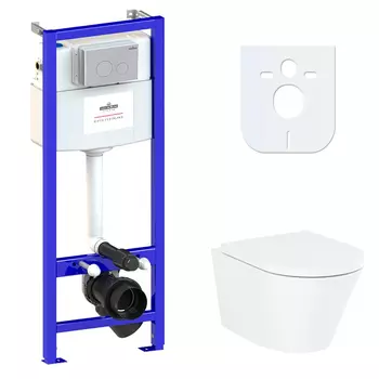 Унитаз с инсталляцией Lavinia Boho Biore 77040091