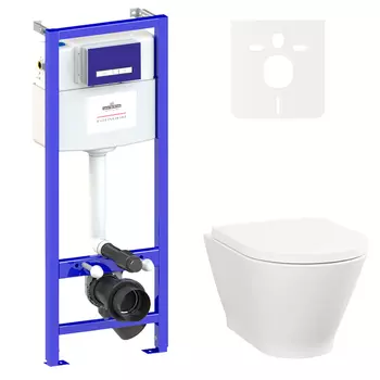 Унитаз с инсталляцией Lavinia Boho Elegant 87561073