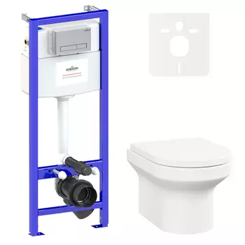 Унитаз с инсталляцией Lavinia Boho Grance Hill 87561003