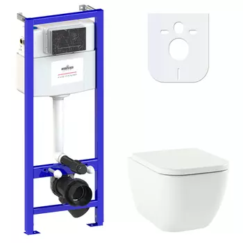 Унитаз с инсталляцией Lavinia Boho One 75110116