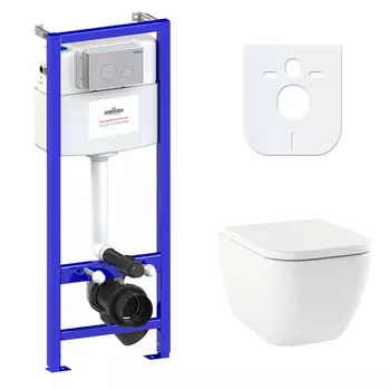 Унитаз с инсталляцией Lavinia Boho One 77040055