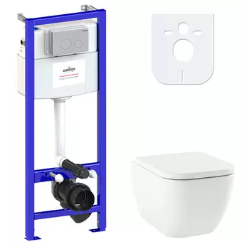 Унитаз с инсталляцией Lavinia Boho One 77040079