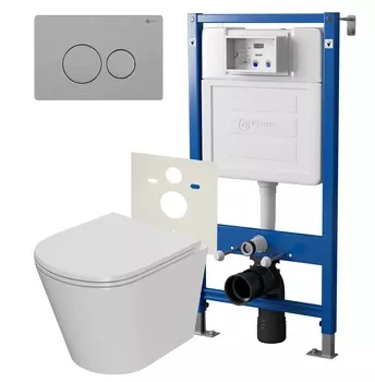 Унитаз с инсталляцией Point Виктория PN48080SB