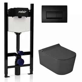 Унитаз с инсталляцией Valsir Winner S KIT VSBM 5486NEMT Slim P1