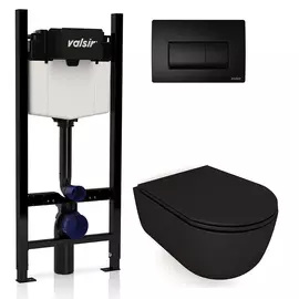 Унитаз с инсталляцией Valsir Winner S KIT VSBM 7334NEMT Slim P1
