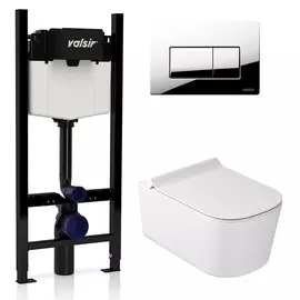Унитаз с инсталляцией Valsir Winner S KIT VSCR 5486 Slim P1