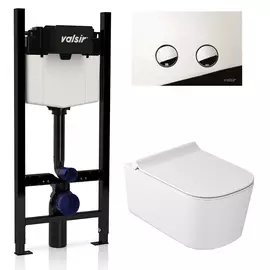 Унитаз с инсталляцией Valsir Winner S KIT VSCR 5486 Slim P4